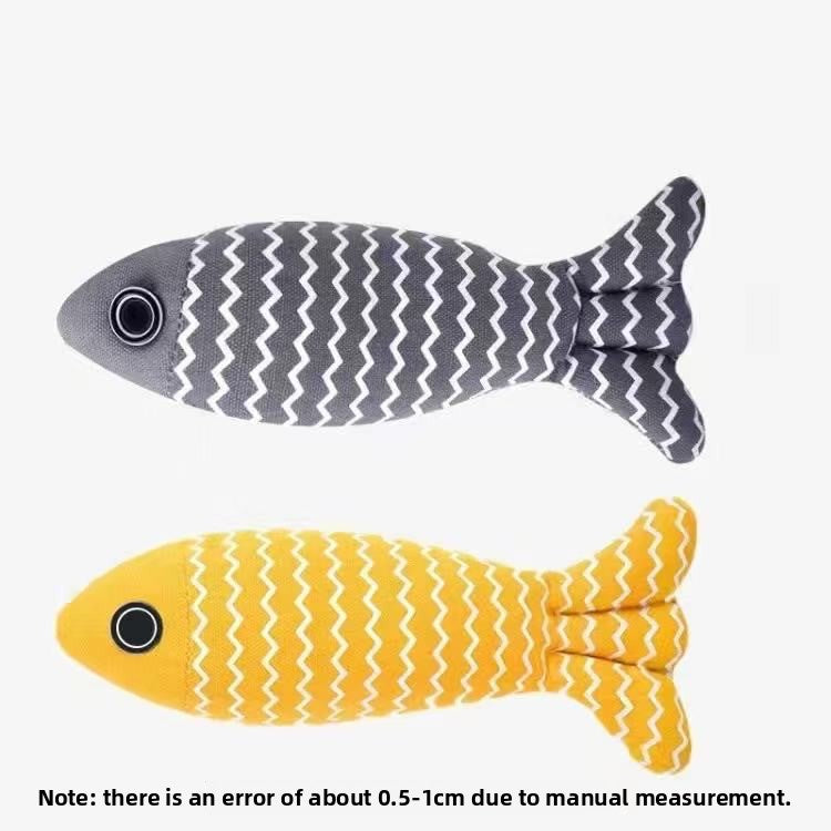 Aura-Frenzy Fish Toy 3D realistic cat fish toy