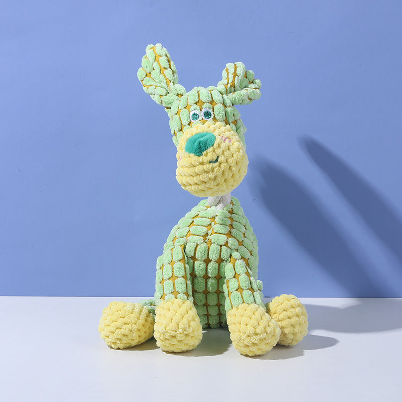 Durable Plush Pet Chew Toy - Interactive Dog Toy