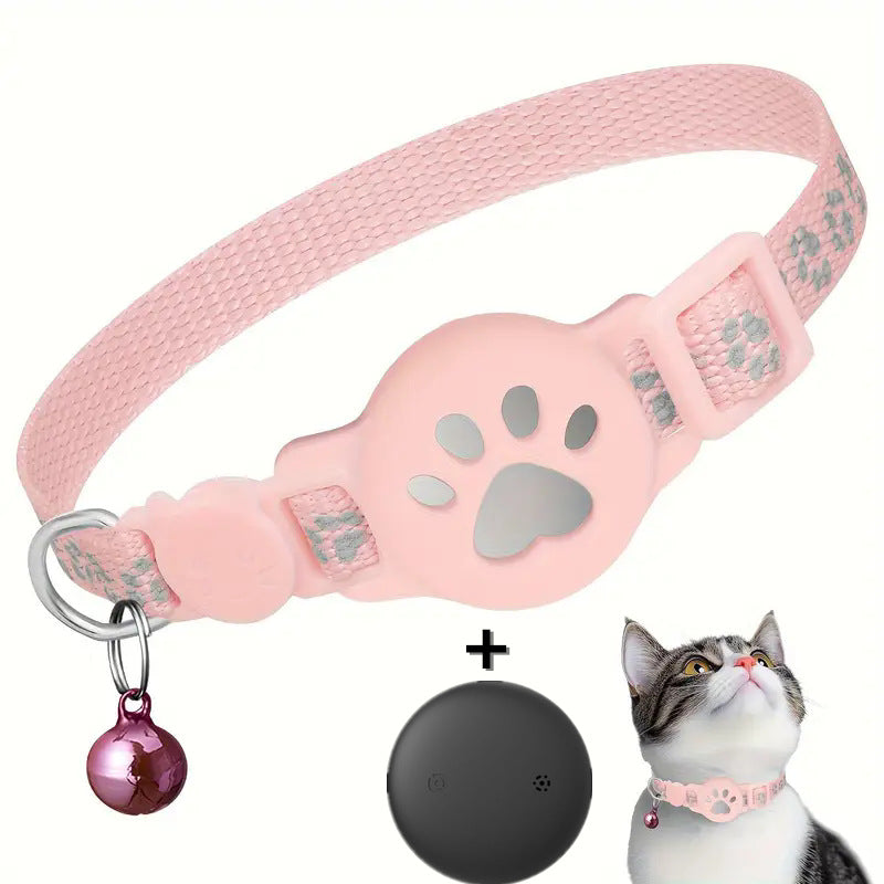 Aura Nova AirTag Cat Collar Tag blue