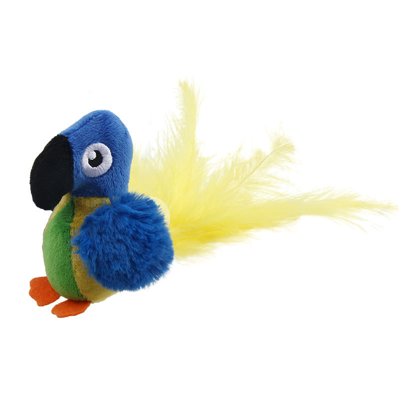 Wild-Call Cat Plush Interactive Toy