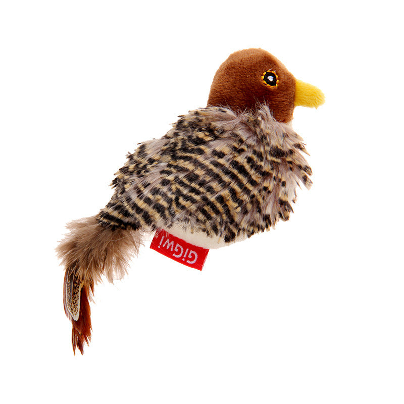 Wild-Call Cat Plush Interactive Toy