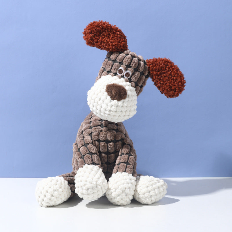 Durable Plush Pet Chew Toy - Interactive Dog Toy