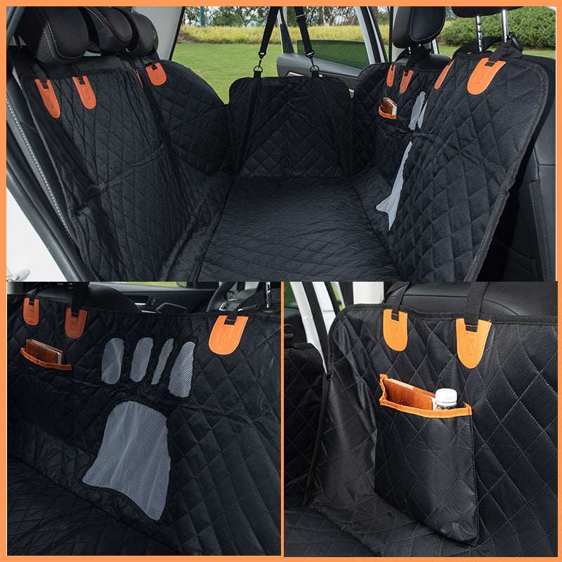 Premium Waterproof Dog Car Seat Cover Hammock - Heavy Duty Scratchproof & Non-Slip Protector for Cars & SUVs