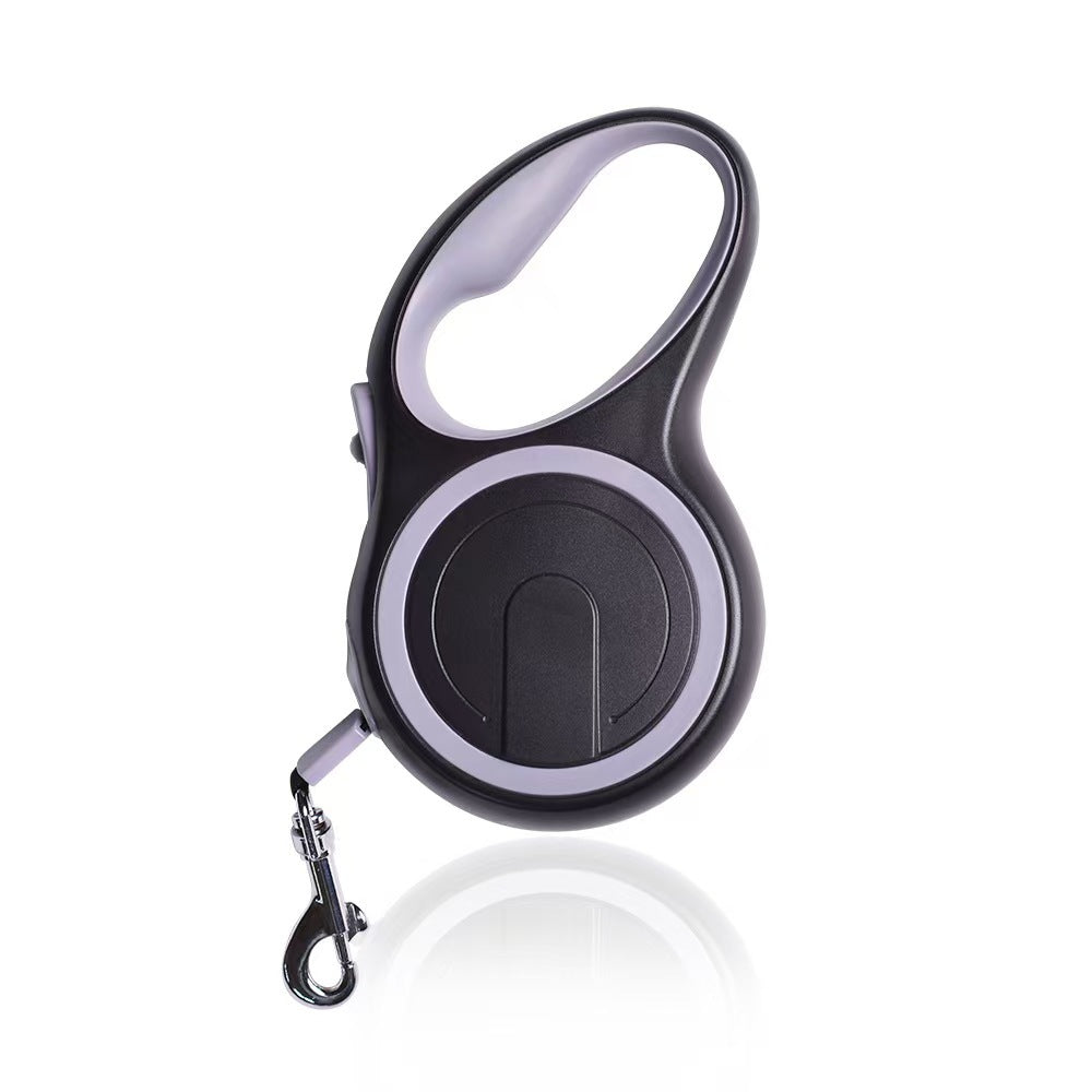 Heavy Duty Retractable Dog Leash black