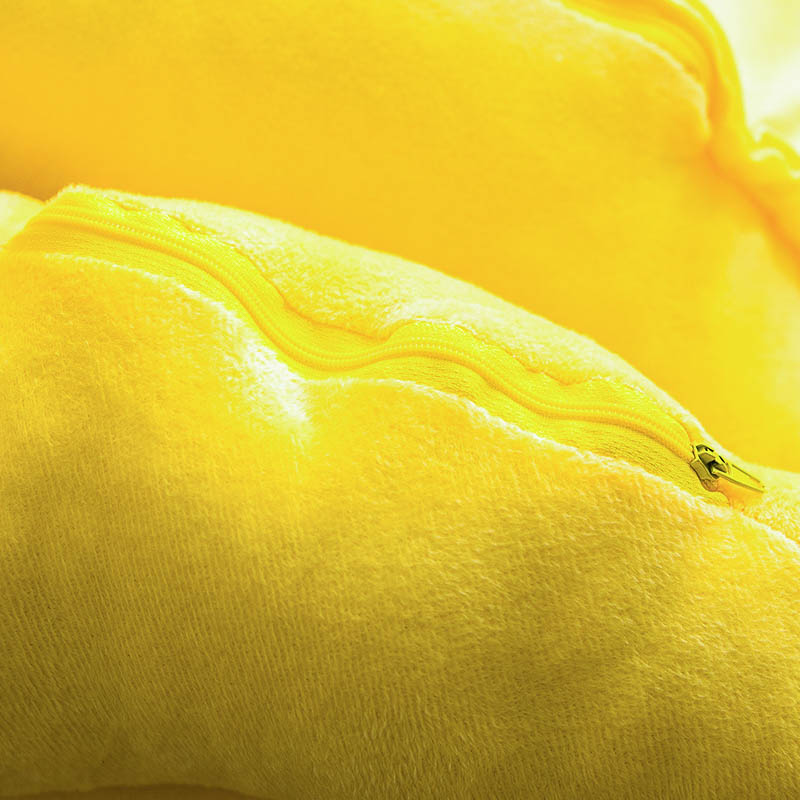 Cozy Banana Pet Bed - Breathable Crystal Velvet Sofa for Cats & Dogs