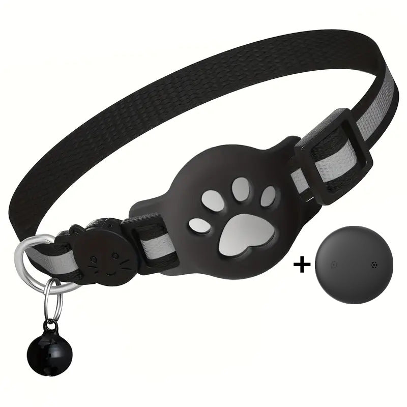 Aura Nova AirTag Cat Collar Tag blue