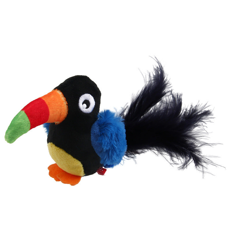 Wild-Call Cat Plush Interactive Toy
