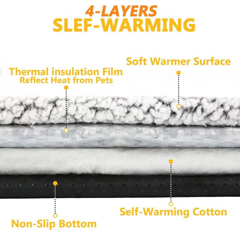 The Arctic - Shield Thermal Pet Mat | 100% Machine Washable | Reflective Heat Tech for Dogs & Cats