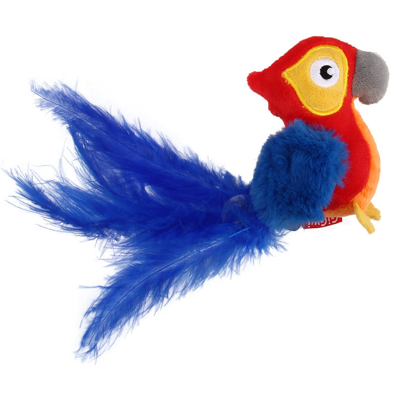 Wild-Call Cat Plush Interactive Toy