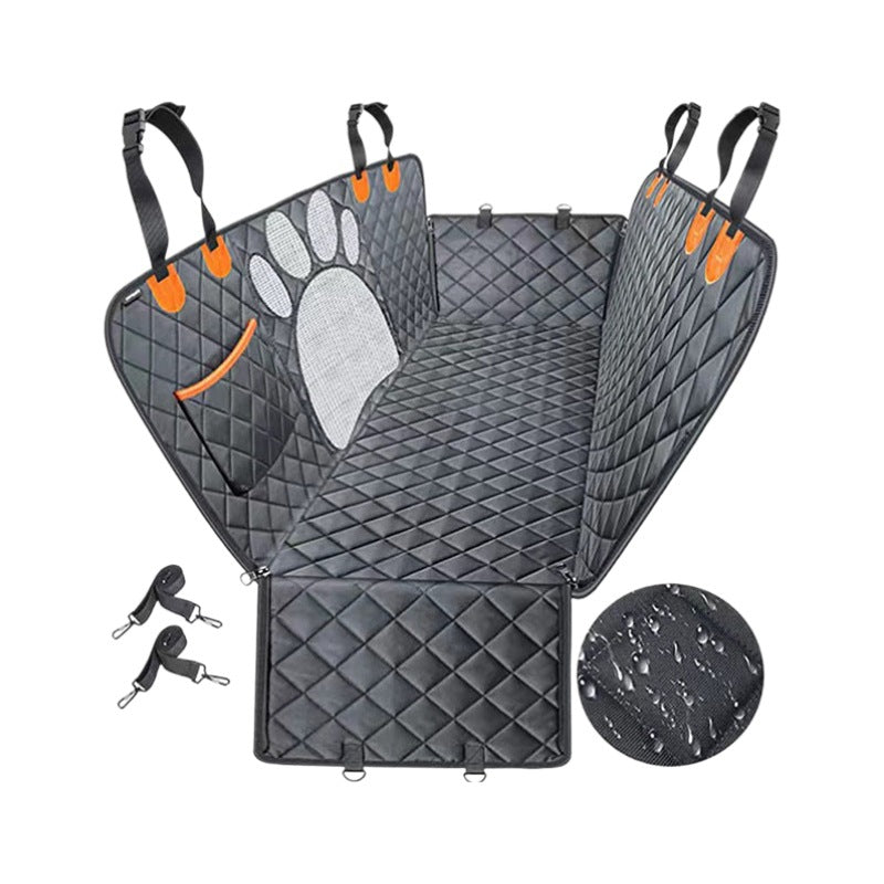 Premium Waterproof Dog Car Seat Cover Hammock - Heavy Duty Scratchproof & Non-Slip Protector for Cars & SUVs