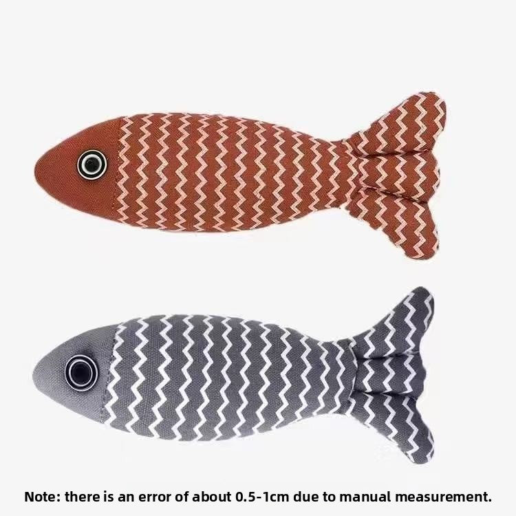 Aura-Frenzy Fish Toy 3D realistic cat fish toy