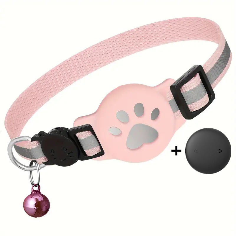 Aura Nova AirTag Cat Collar Tag blue
