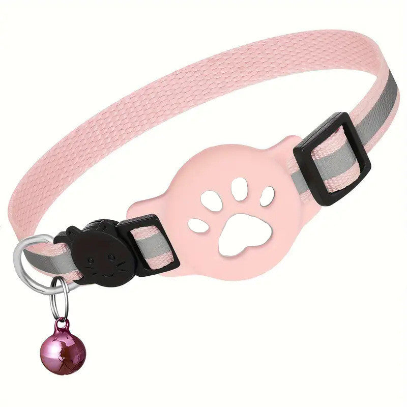 Aura Nova AirTag Cat Collar Tag blue