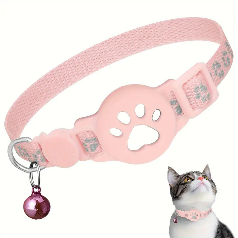 Aura Nova AirTag Cat Collar Tag blue
