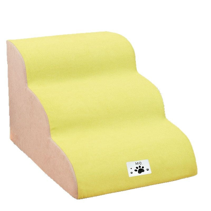 Cloud-Step High-Elastic Pet Stairs | Multi-Layer Support | Washable & Non-Slip