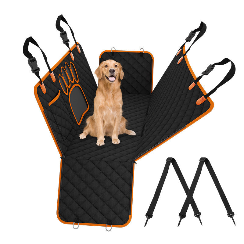 Premium Waterproof Dog Car Seat Cover Hammock - Heavy Duty Scratchproof & Non-Slip Protector for Cars & SUVs